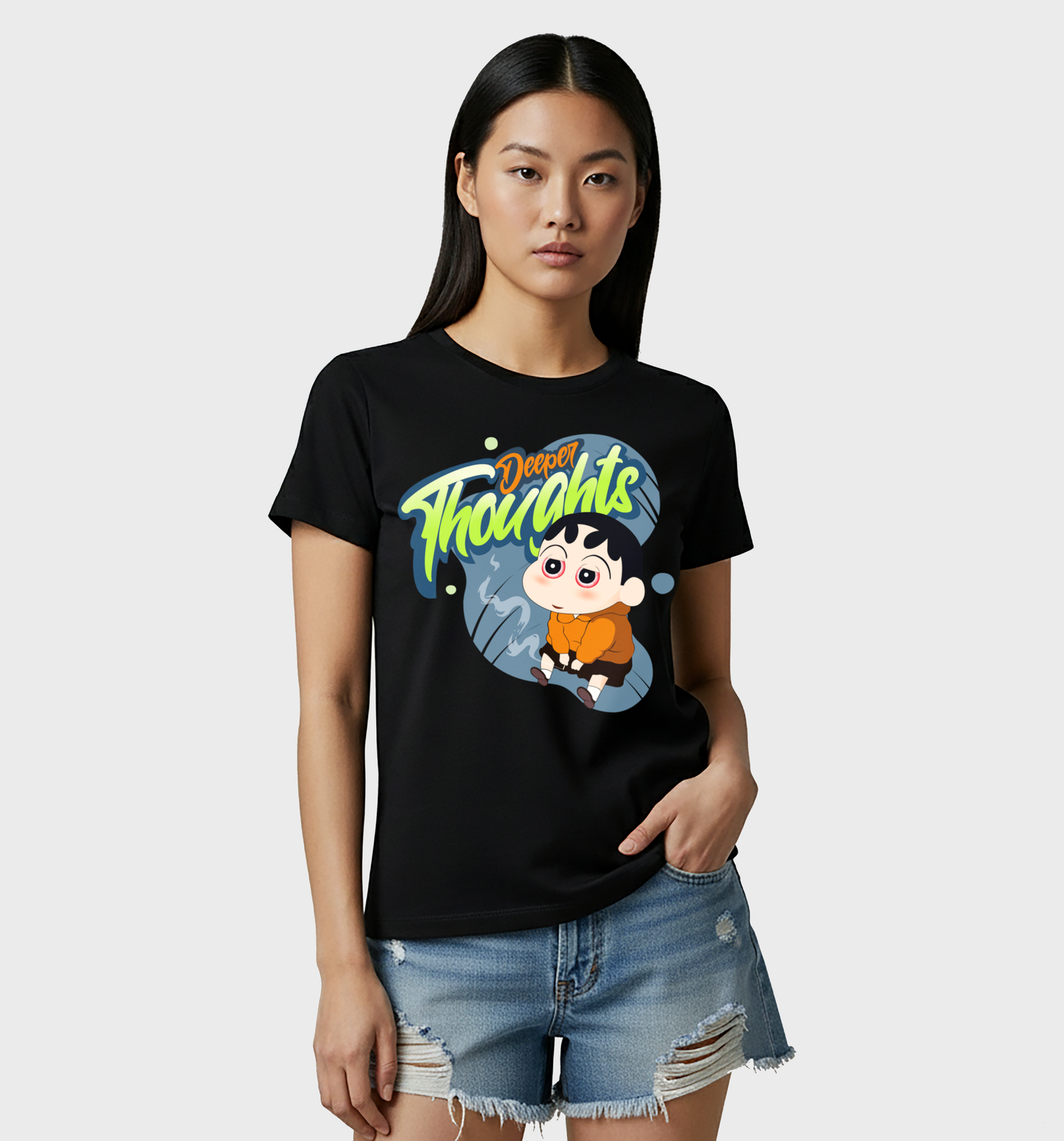 T-Shirt Branded Sinchan