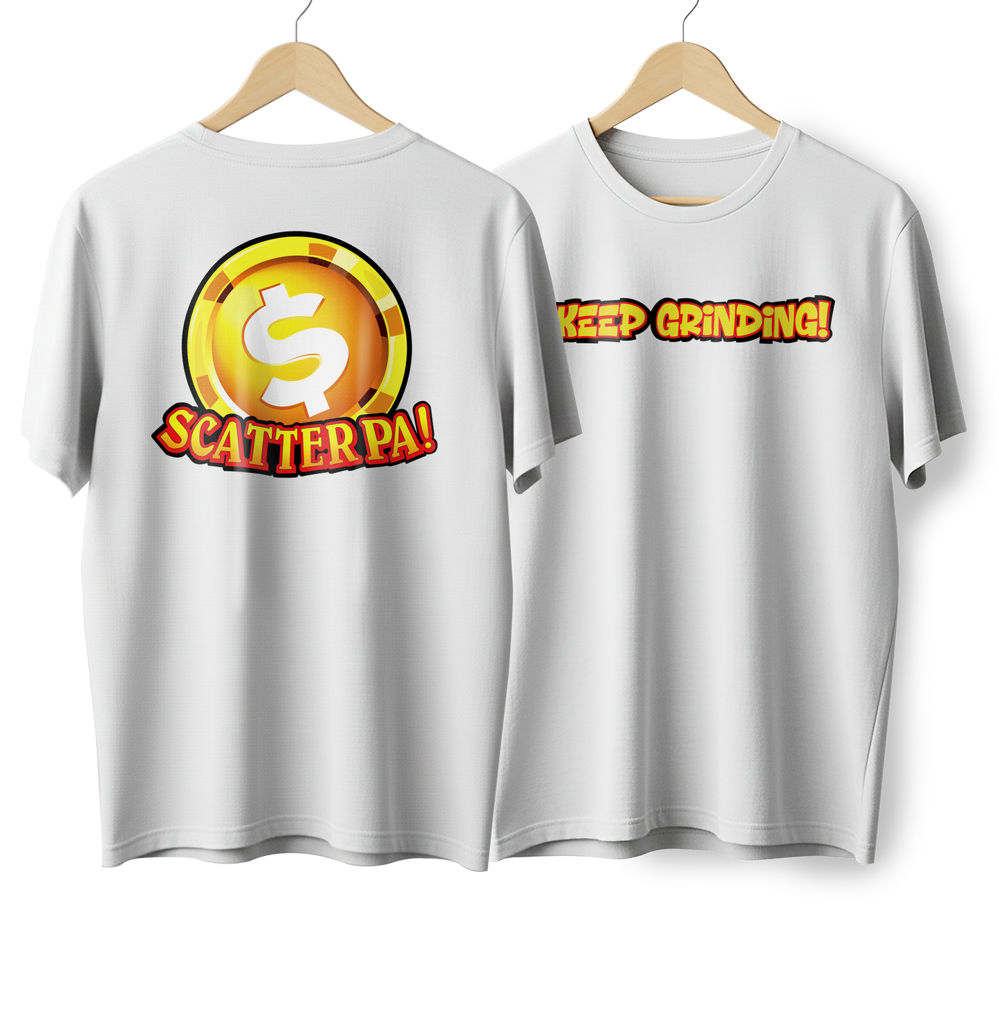 T-Shirt Branded - Scatter pa!